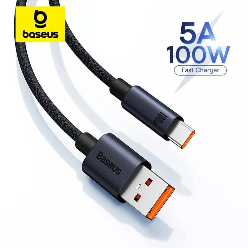 Android için 100W Hızlı Şarj USB-C Kablo