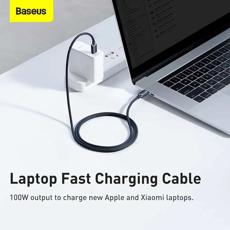 100W PD USB-C USB-C Hızlı Şarj Kablosu
