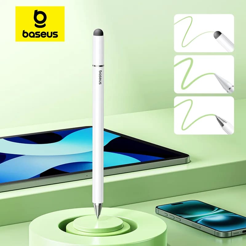 Tabletler ve Telefonlar İçin 3'ü Bir Arada Evrensel Stylus Kalem