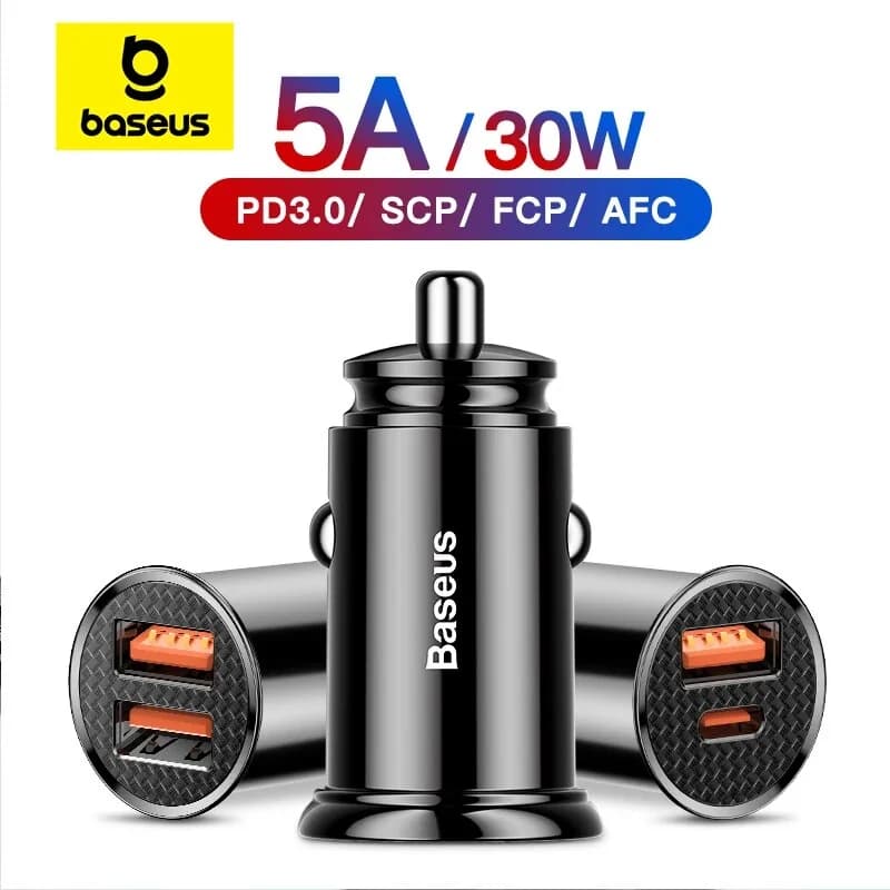 Quick Charge 4.0 Destekli 30W Araç Şarj Cihazı